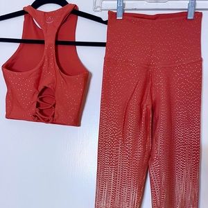 Beyond Yoga Bra and Leggings